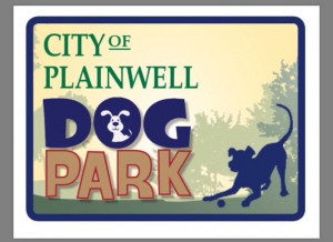 City of Plainwell Dog Park Logo