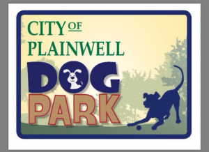 image logo City of Plainwell Dog Park Logo